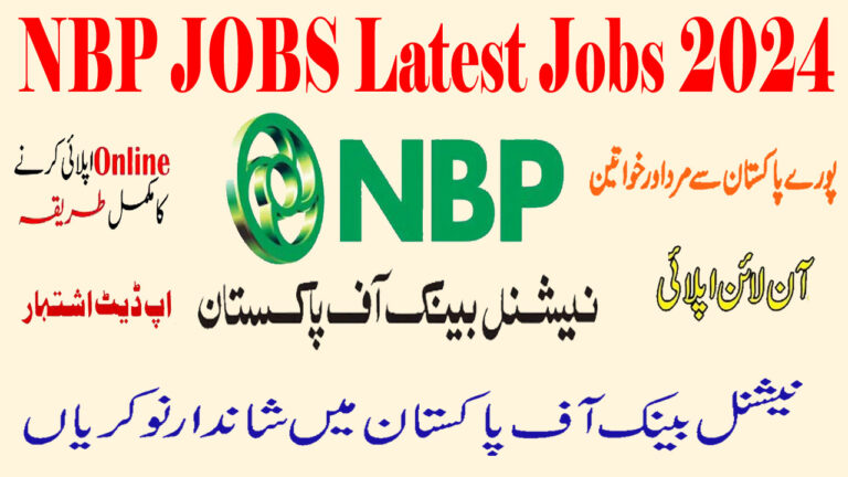 NBP Jobs 2024 | Males and Females Apply Online